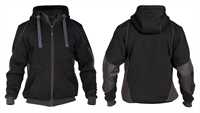300400 Dassy Pulse Sweatshirt jakke Sort/ Antrasite
